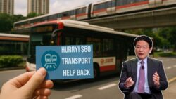$60 Transport Voucher Programme Returns for 2025 – Singapore Govt. Open applications for eligible lower-income families