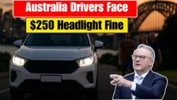 New headlight rule enforcement in Australia from 11 November 2025 penalty about 250 dollars who is affected