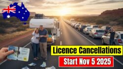 Mass Licence Cancellations Hit Aussie Drivers: Thousands of licences will be cancelled starting 10 November 2025, reliant on driving and New Rules