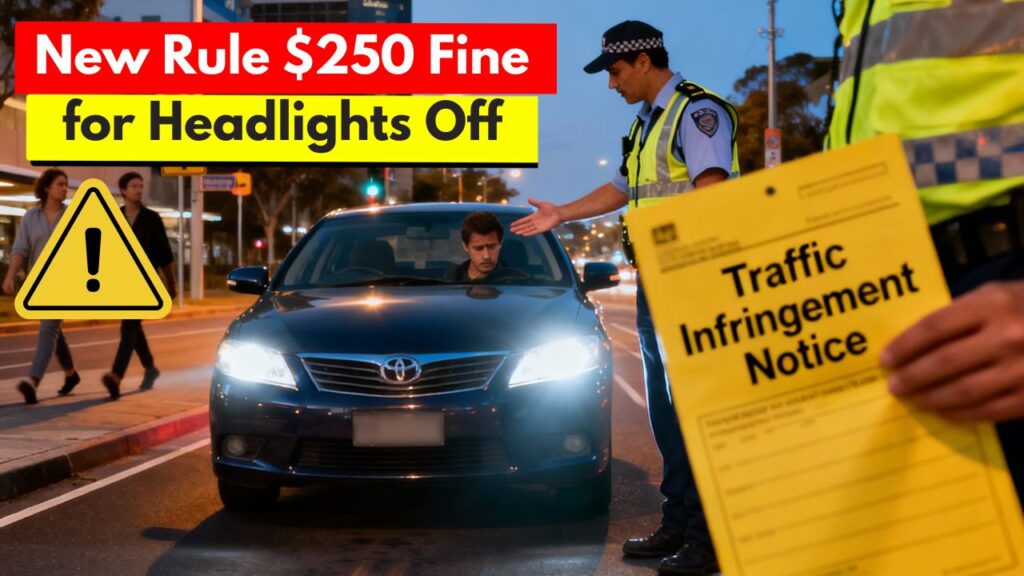 Drivers warned to switch headlights