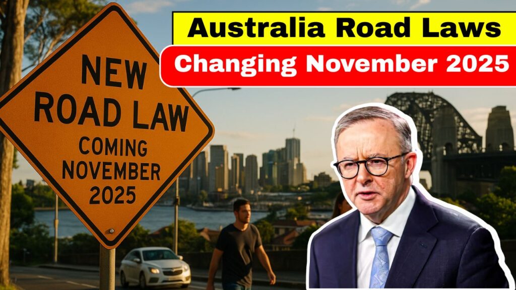 New Road Laws Take Effect November 2025