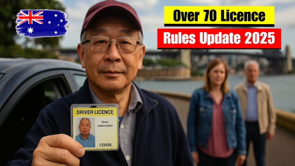 Over 70 licence update in Australia live