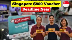 S$800 CDC Voucher scheme in Singapore under new rules – Deadline 15 November for redemption before loss