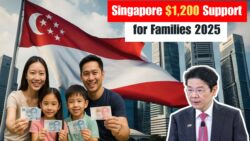 Families and older citizens will receive up to $1,200 in 2025 under Singapore’s expanded support plan