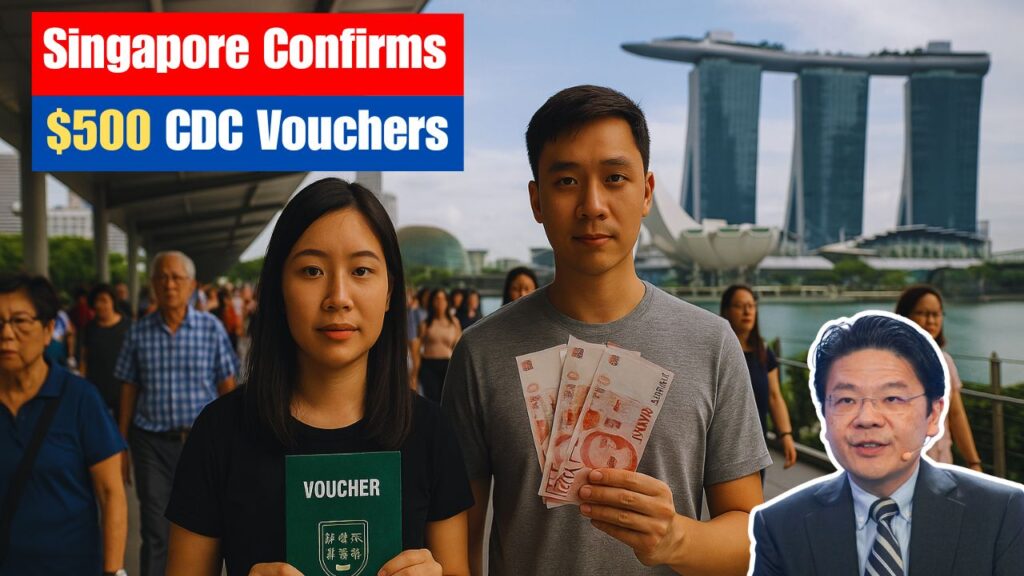 Singapore Confirms $500 CDC Vouchers