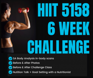 HIIT5158 6 week challenge information